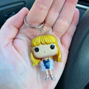 Taylor Swift Funko Pop Keychain (custom made)